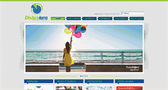 Desktop Screenshot of disbralens.com.br